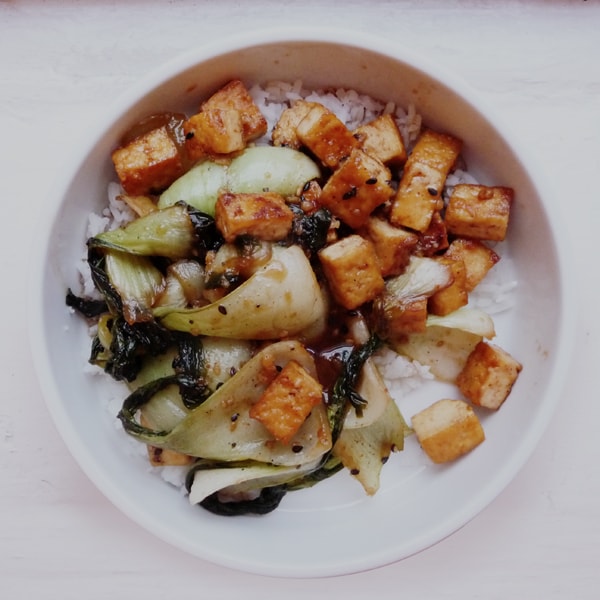 bokchoy & tofu