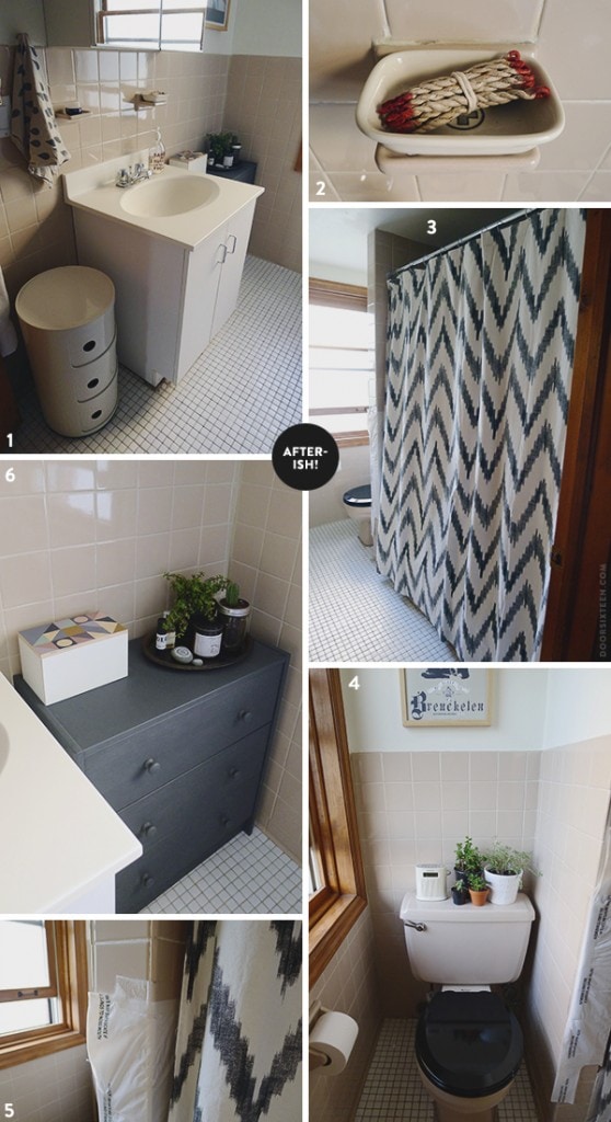 The new apartment bathroom. Door Sixteen