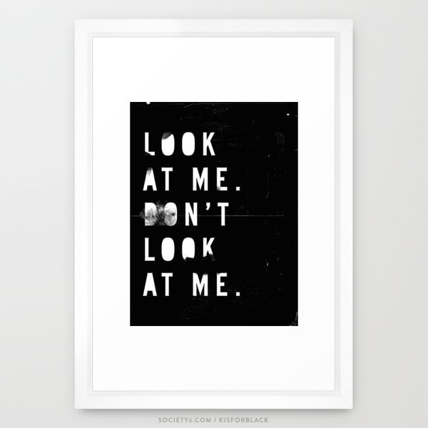 doorsixteen_Kisforblack_lookatmeframed