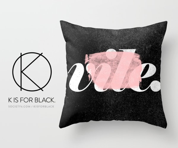 doorsixteen_Kisforblack_vilecushion