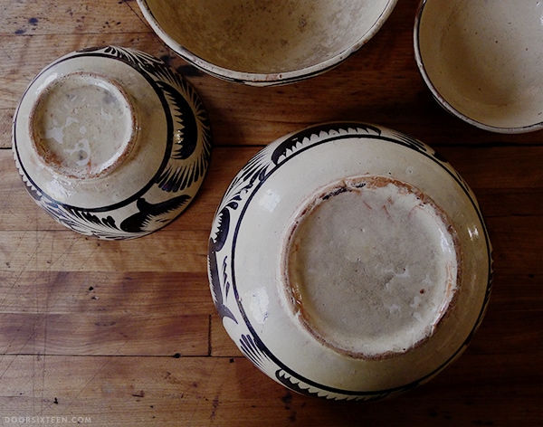 Small Espresso Cup and Saucer from Southern Spain, Talavera