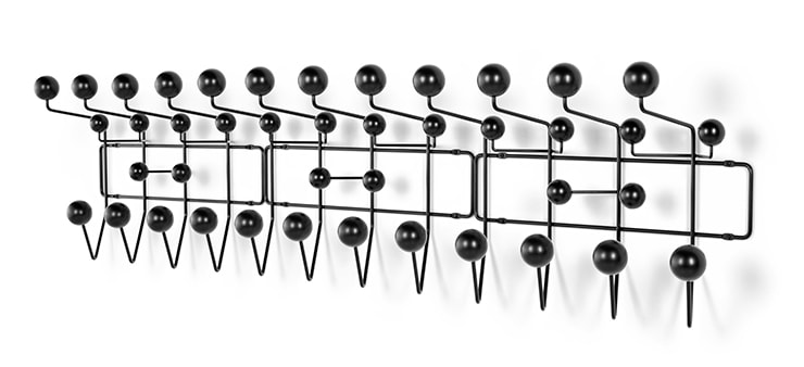 Eames Hang-It-All, black - doorsixteen.com