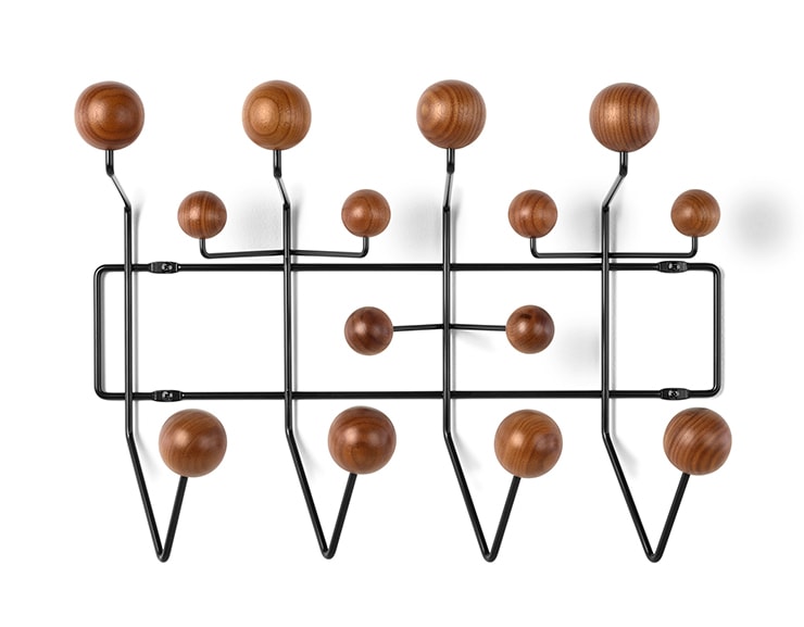 Eames Hang-It-All, black/walnut - doorsixteen.com