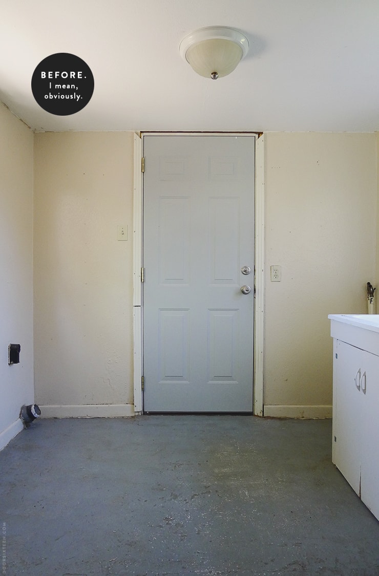 Mudroom makeover - doorsixteen.com