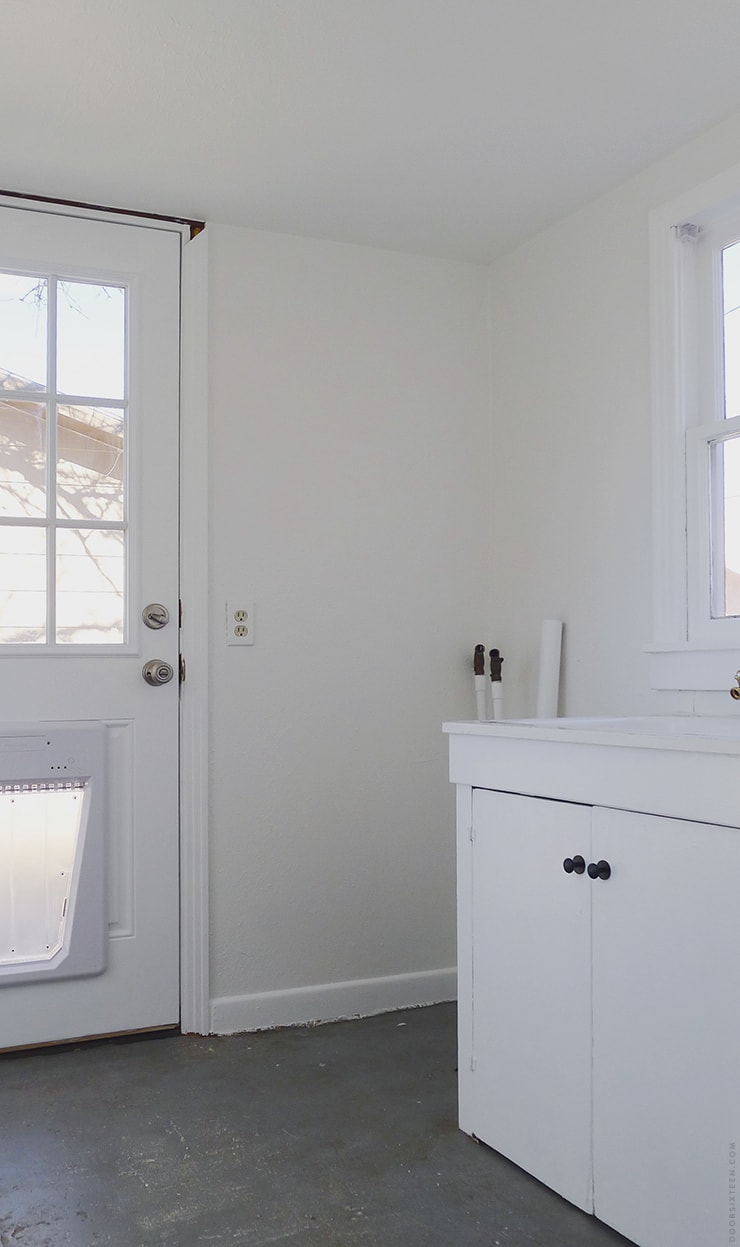 Mudroom makeover - doorsixteen.com