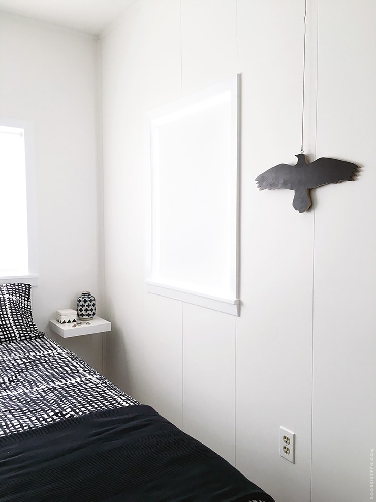 IKEA bedroom makeover - doorsixteen.com
