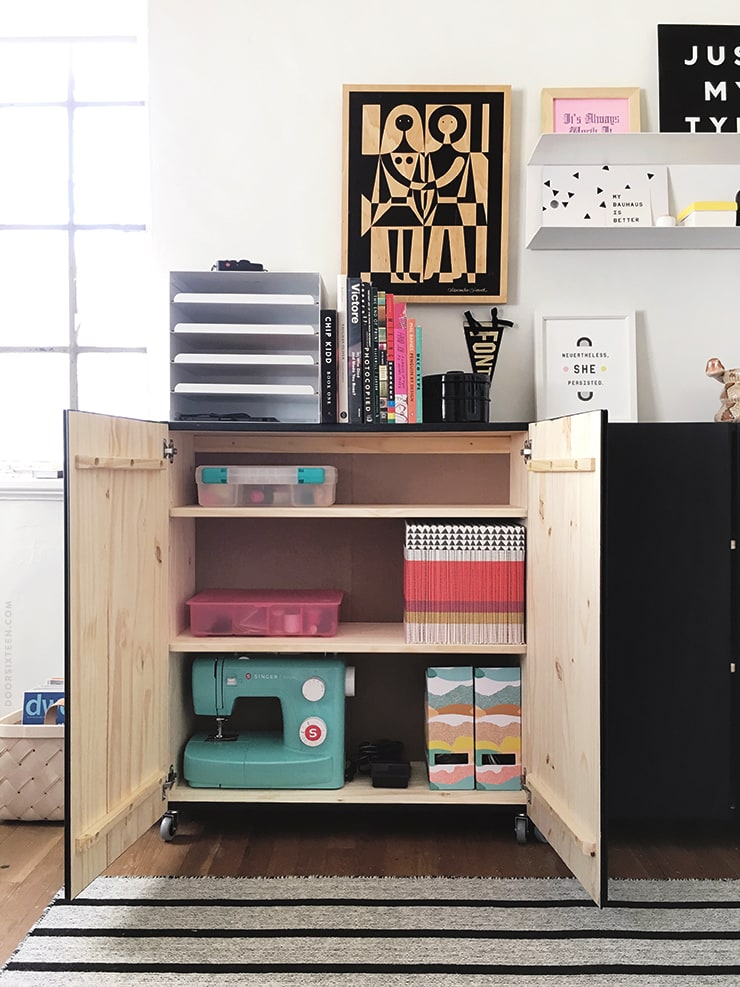 IKEA office makeover - doorsixteen.com