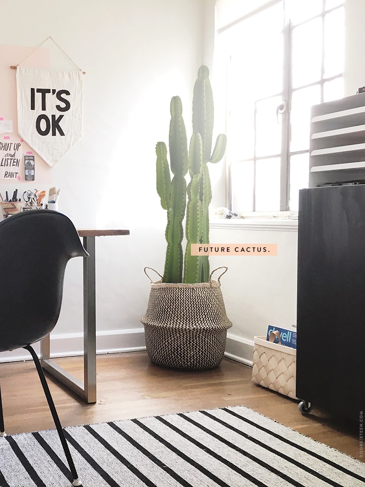 IKEA office makeover - doorsixteen.com