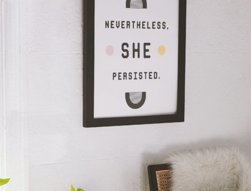 Nevertheless, She Persisted - doorsixteen.com